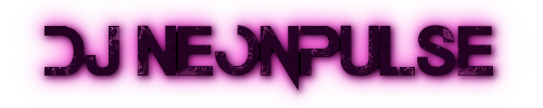 DJ NeonPulse Logo, design by DJ NeonPulse.
